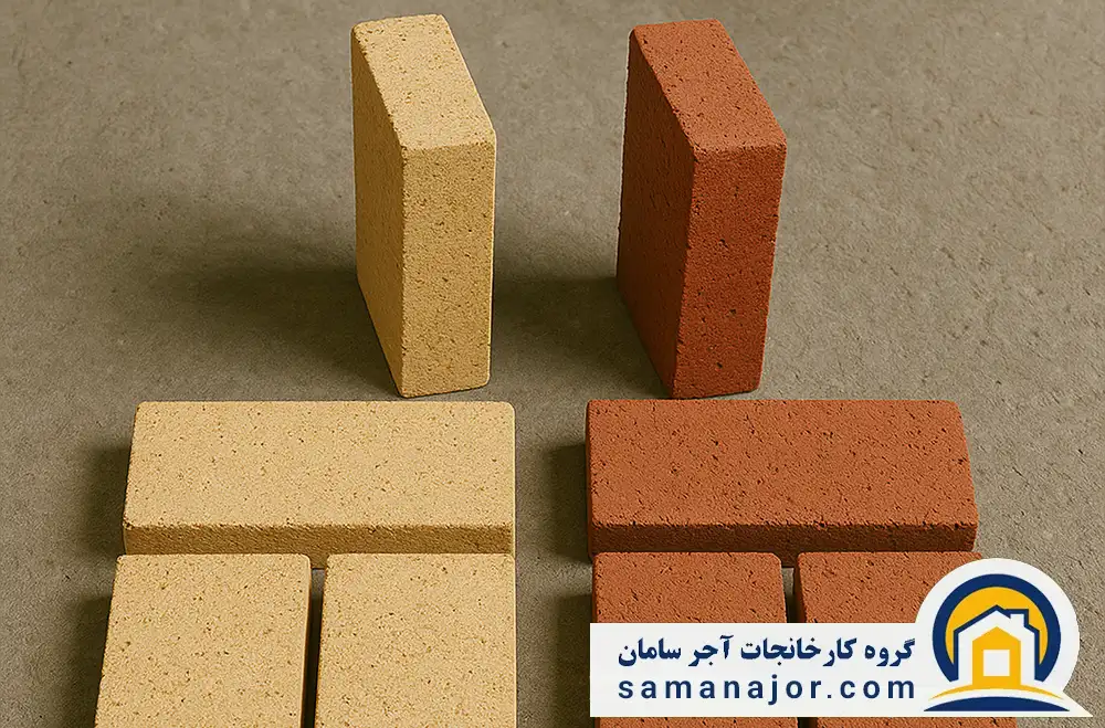 تفاوت های اساسی آجر شاموتی و آجر انگلیسی