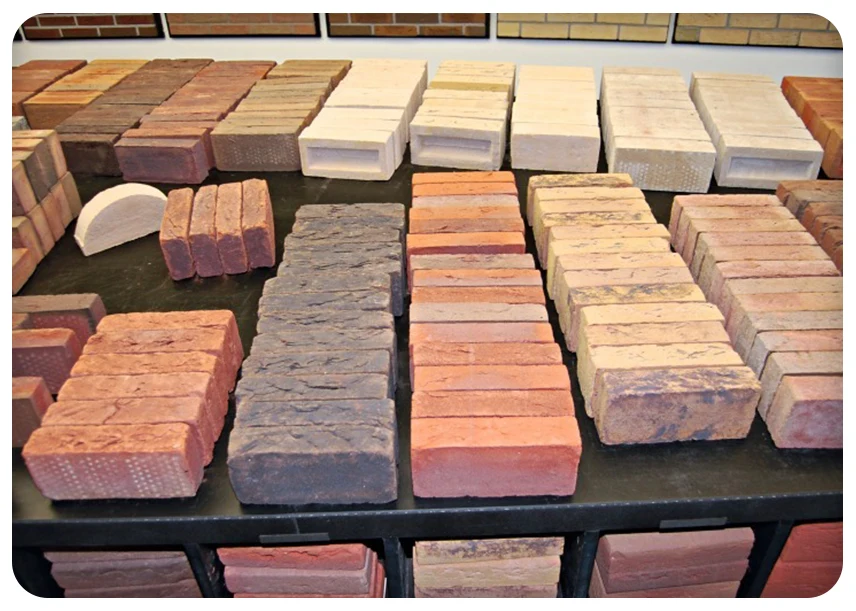 اثر نوع خاک بر خواص فیزیکی و شیمیایی آجر